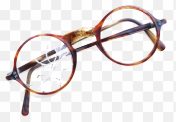 Download HD Eyeglasses Rochester Ny - Broken Glasses Png Emoji