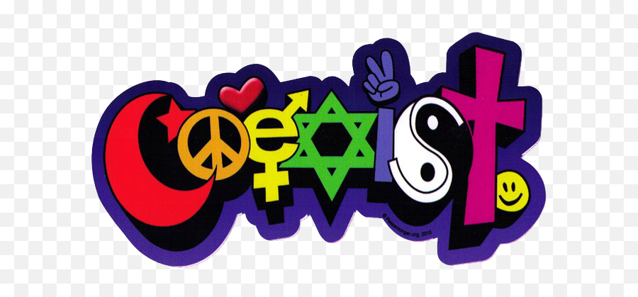 Lesbian U201cco - Existenceu201d Group Tears Down Greek Cross To Coexist Sticker Emoji,Deus Vult Emoji