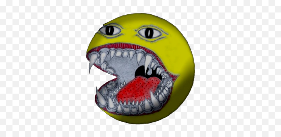 Xok Template - Pacman With Teeth Meme Emoji,Teeth Emoji