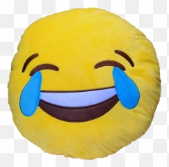 Face With Tears Of Joy Is The Official Name For This Emoji - Emoji Pillow Transparent,Lmao Emoji