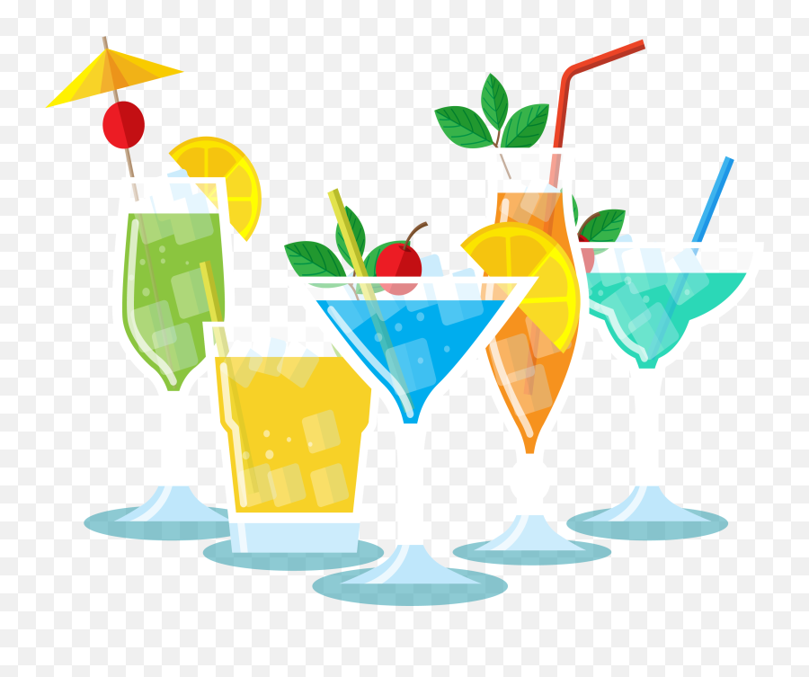 Cocktail Party Clipart Png - Food Emoji,Martini Party Emoji