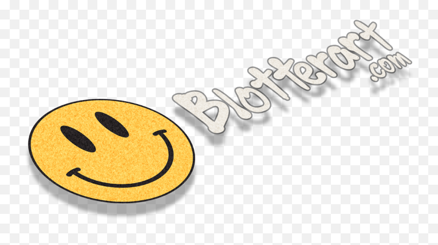 Blotterart The Original Blotter Art - Smiley Emoji,Home Emoticon