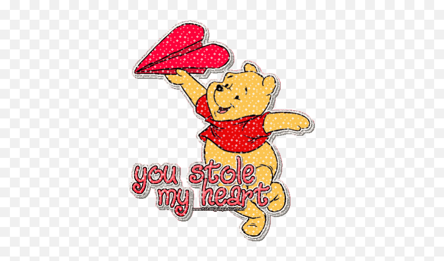 Top Winnie The Pooh Dancin Stickers For Android U0026 Ios Gfycat - Winnie The Pooh I Love You Gif Emoji,Eeyore Emoticons