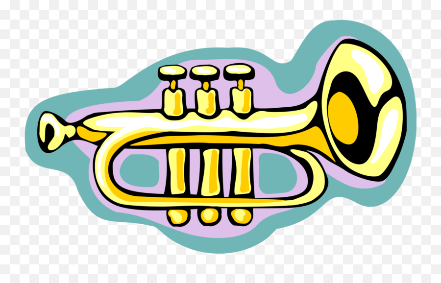 Trumpet Horn Brass Musical Instrument - Clip Art Emoji,Violin Trumpet Saxophone Emoji