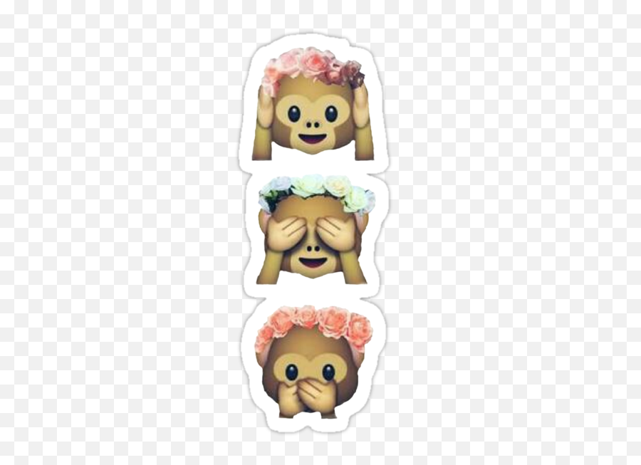 I Need A Whole Bunch Of Cool Stickers And Ideas Tumblr - Oh My God Looking At Me Emoji,See No Evil Emoji