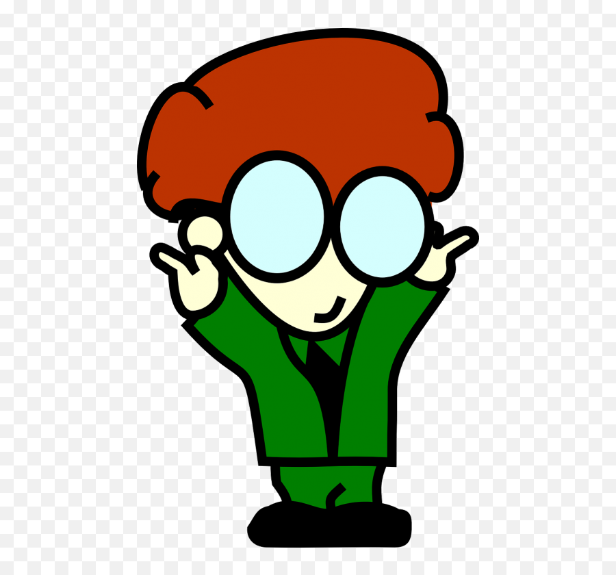 Download Free Photo Of Nerdcartoongeekcharacterglasses - Nerd Clip Art Emoji,Geek Emoji