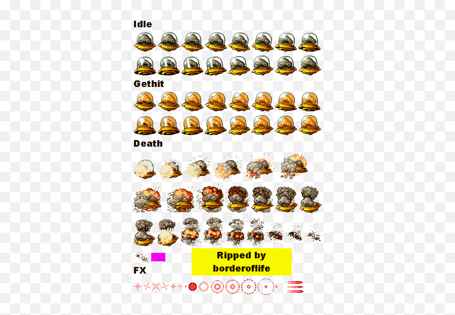 Mobile - Metal Slug Attack Golden Miniufo The Spriters Language Emoji,Ufo Emoticon