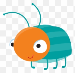 Insects Clipart Kawaii Picture - Dibujo Escarabajo Infantil Emoji,Zzz Ant Ladybug Ant Emoji
