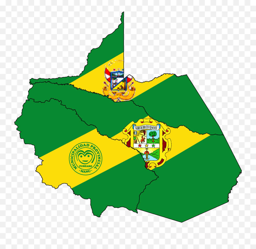 Flag Map Of Provinces Of Madre De Dios - Illustration Emoji,10 Umbrella Emoji