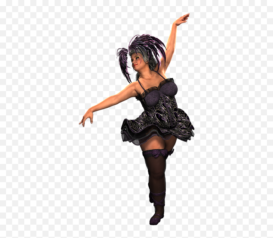 Big Girl Woman - Art Emoji,Dancing Girl Emoji Costume