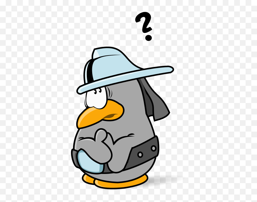 Penguin Questioning - Penguin Questioning Emoji,Oh Really Emoji