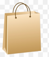 Paper Bag Shopping - Vector Png Emoji