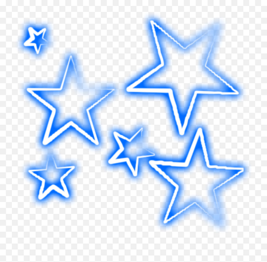 Star Clipart Transparent Background - Neon Stars Transparent Background Emoji,Glowing Star Emoji