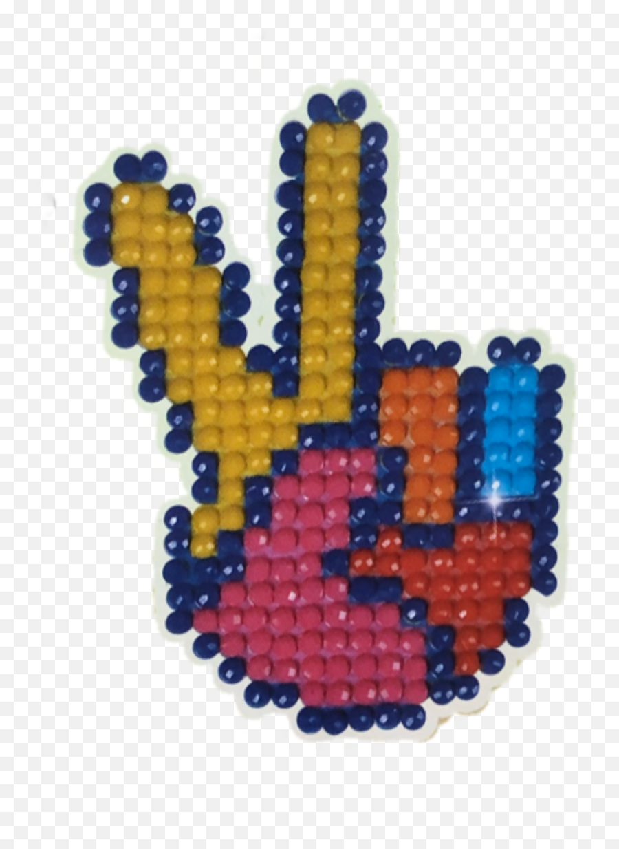 Stickergang Peace To The East Peacesign - Sticker Emoji,Deuces Emoji