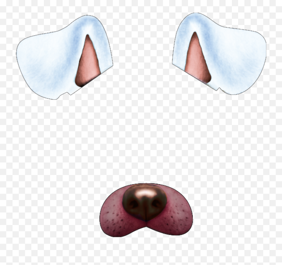 Memezasf White Eyes Mask Dog Ears - Tongue Emoji,Sunglasses Emoji On Snap