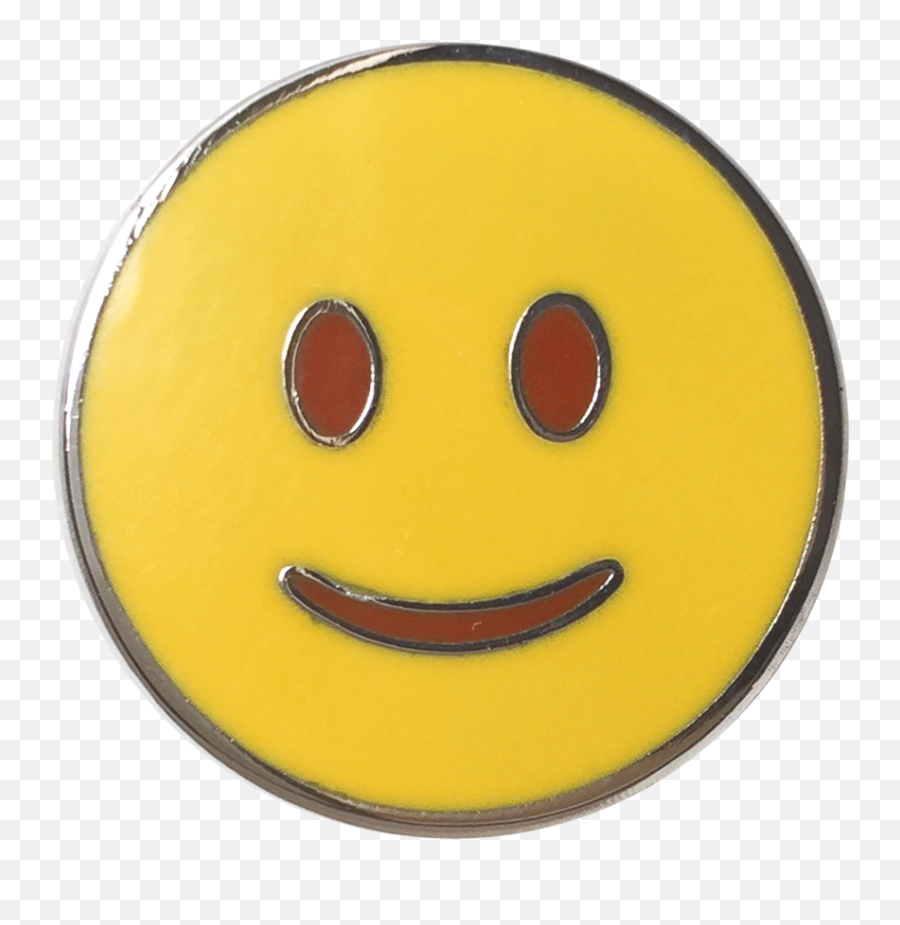 Smile Emoji Pin - Emoji Full Size Png Download Seekpng,Emoji Pin