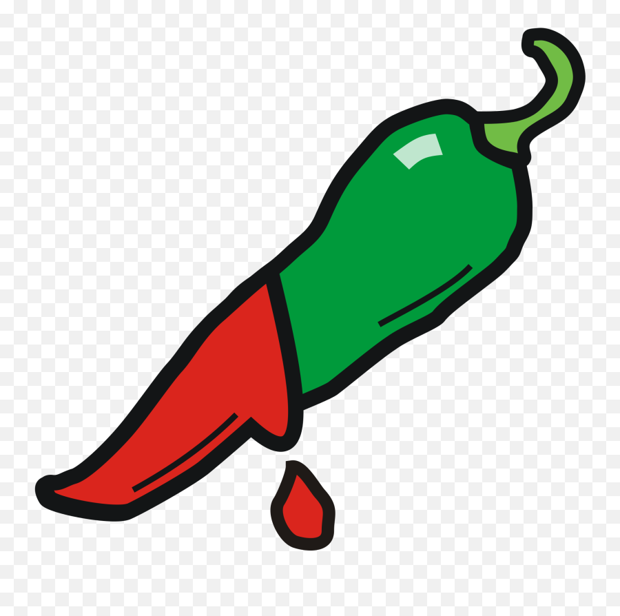 Jalapeno Clipart Green Chilli Jalapeno - Transparent Chilli Pepper Clipart Emoji,Chilli Emoji