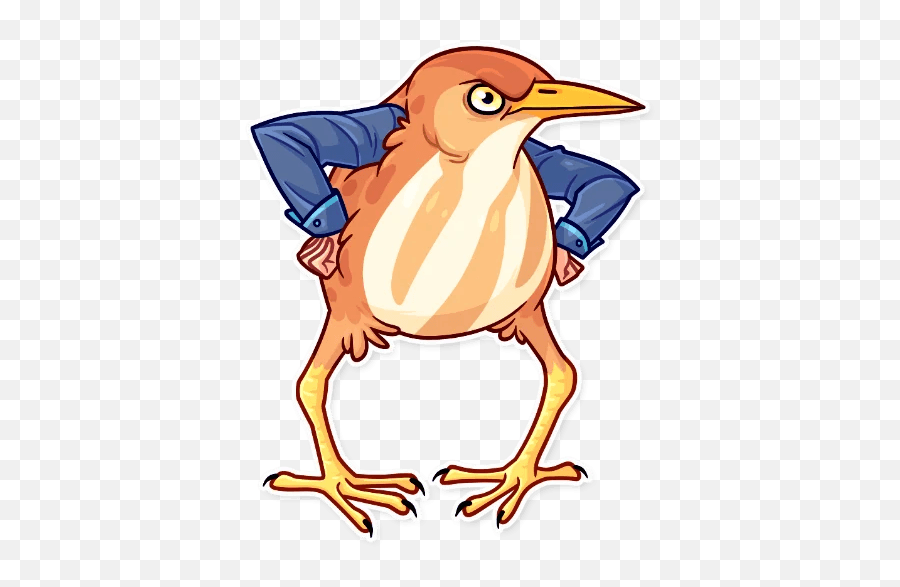Birds With Arms - Telegram Sticker Birds With Arms Stickers Telegram Emoji,Birb Emoji