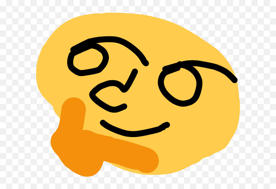 Discord Emotes Transparent Emoji,Thonk Emoji