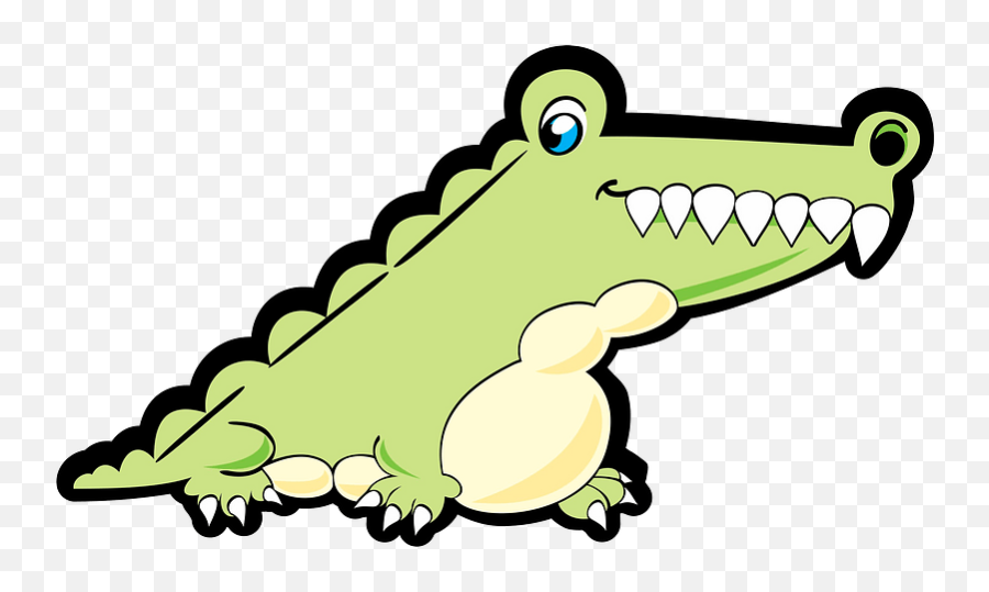 Cute Crocodile Clipart - Spot The Difference For Kids Simple Emoji,Alligator Emoji