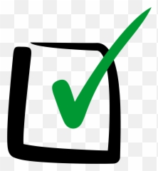 Check box with check clipart Free download transparent PNG - Transparent Box Clipart Emoji