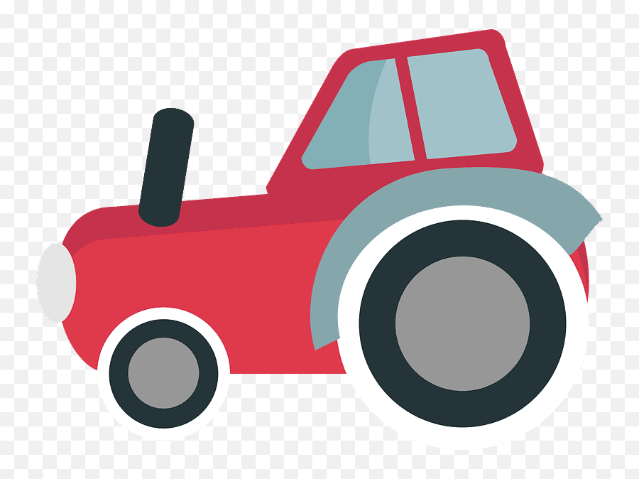 Tractor Emoji Clipart - Tractor,Tractor Emoji