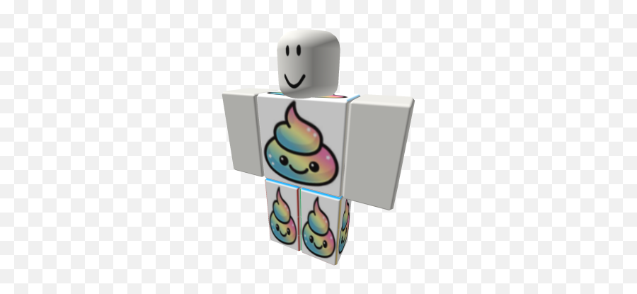 Rainbow Poop Emoji - Roblox Crocs Png,Flan Emoji