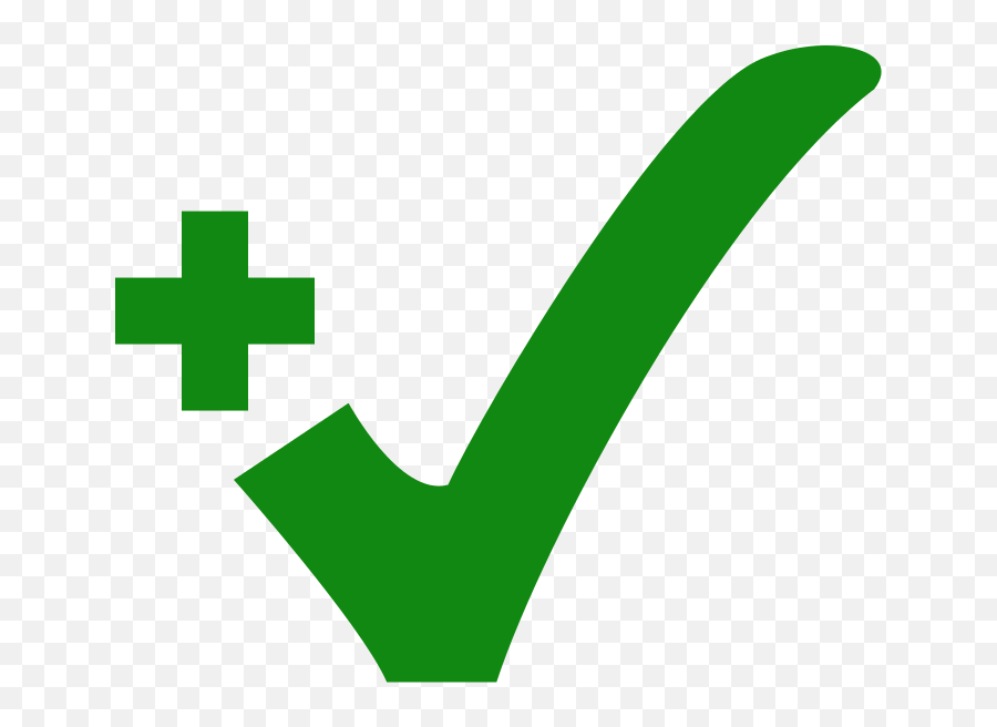 Green Check Plus - Check Plus Emoji,Green Checkmark Emoji