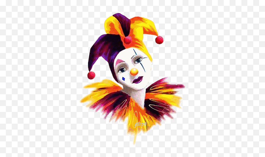 Clown Joker Jester Terrieasterly - Transparent Clown Gif Emoji,Jester Emoji