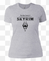 The Elder Scrolls V Skyrim T Shirt - Louis Vuitton Supreme T Shirt Emoji,Skyrim Emoji