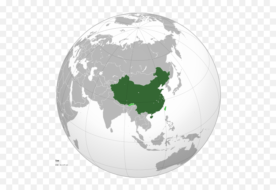 China - Locator Map Of China Emoji,North Korea Emoji