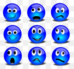 Ever Feel Like Youre Shuffling Through - Sick Face Emoji Blue