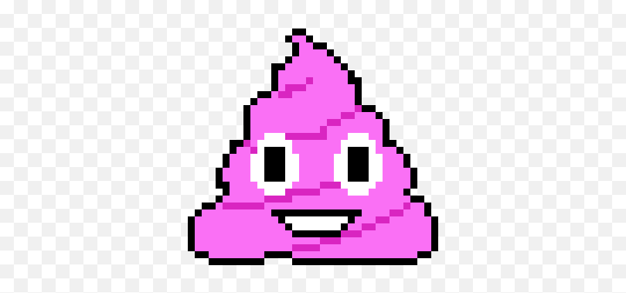 Pink Poo Emoji - Minecraft Pixel Art Pepe,Emoji Pink