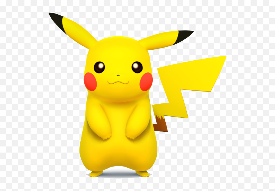 Pikachu 3d Pokemon Png - Pikachu Super Smash Bros Wii U Emoji,Pikachu Emoji
