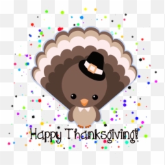 Happy Thanksgiving Sticker Challenge - Cute Kawaii Background Emoji