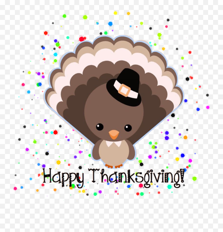 Happy Thanksgiving Sticker Challenge - Cute Kawaii Thanksgiving Background Emoji,Happy Thanksgiving Emoji Art