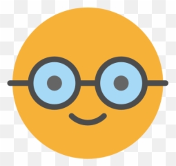 Geek Icon - Emoji Nerd Svg