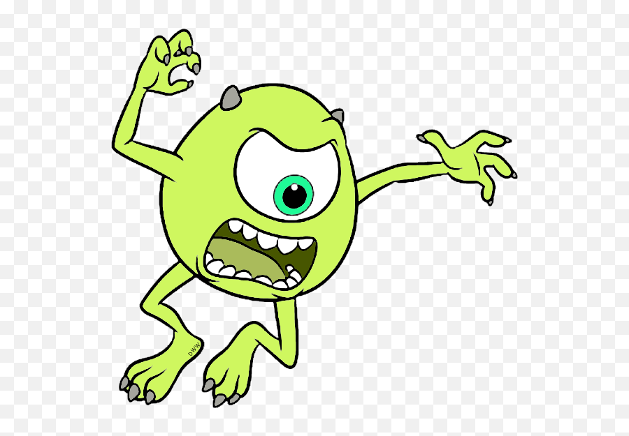 Disney Pixar Monsters University Clip - Scary Monster Inc Mike Wazowski Emoji,Mike Wazowski Emoji