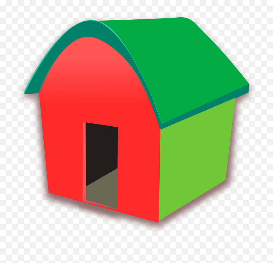 House Home Building Cartoon Funny Emoji,Dog House Emoji