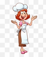 Illustration Individu Personne Gens - Woman Apron Cartoon Emoji