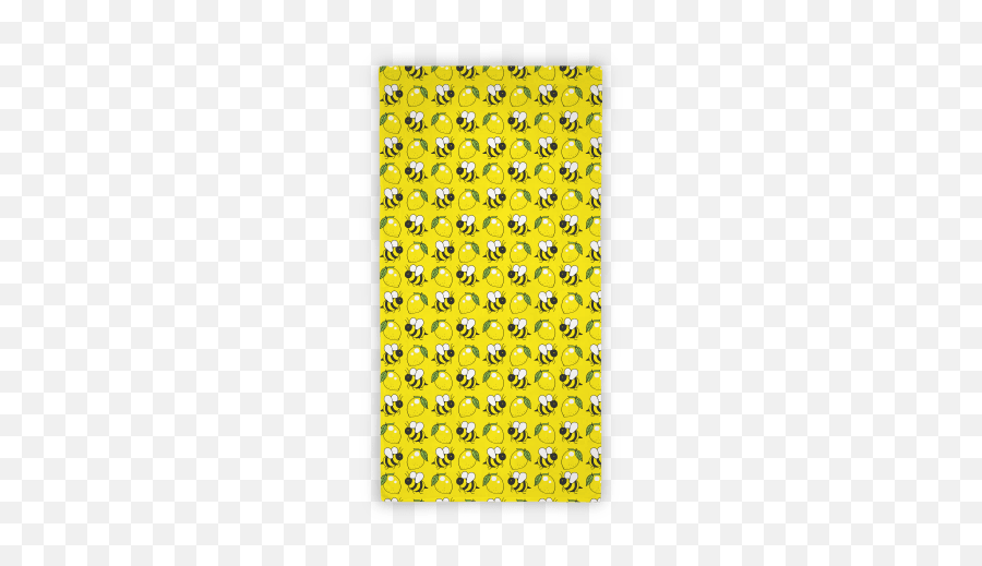 Lemon Bee Beach Towels - Duck Emoji,Rubber Duck Emoji