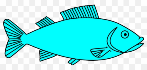 Fish clipart 5 - Clipartix Black And White Png Emoji