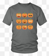 Pumpkin Emoji Png - Pumpkin Emoji Tshirt Crohnu0027s And,Emoji Pumpkin