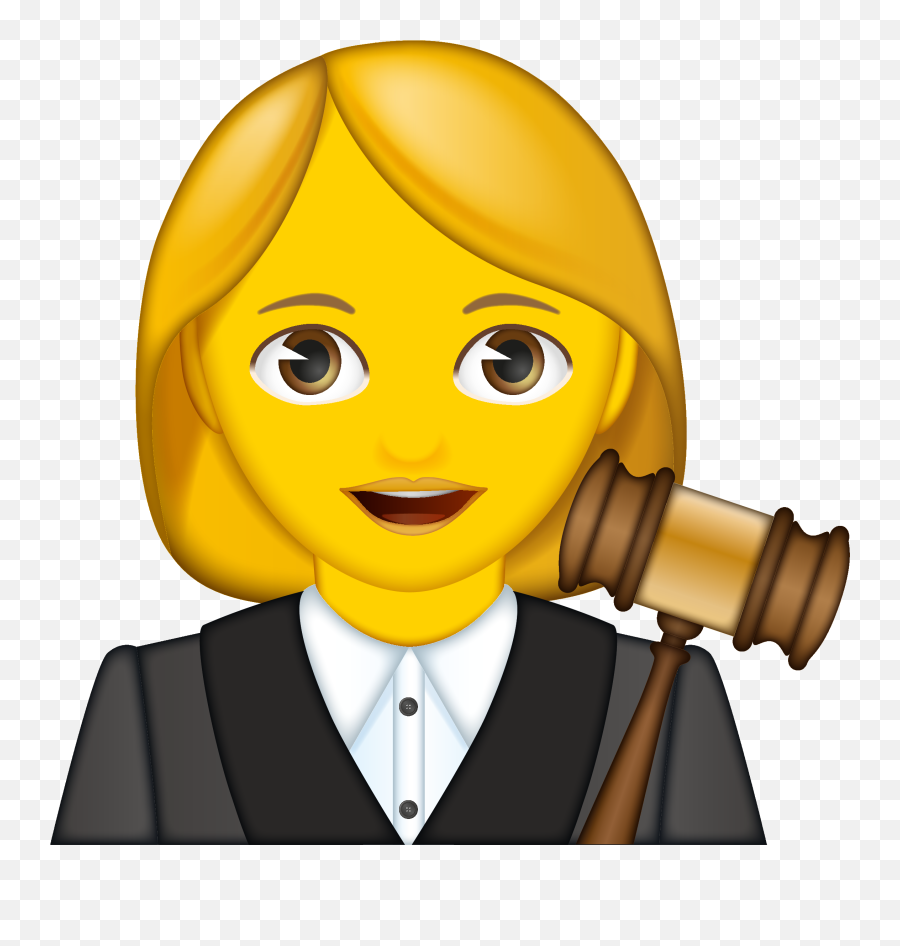 Woman Judge - Family Emoji Png,Judge Emoji