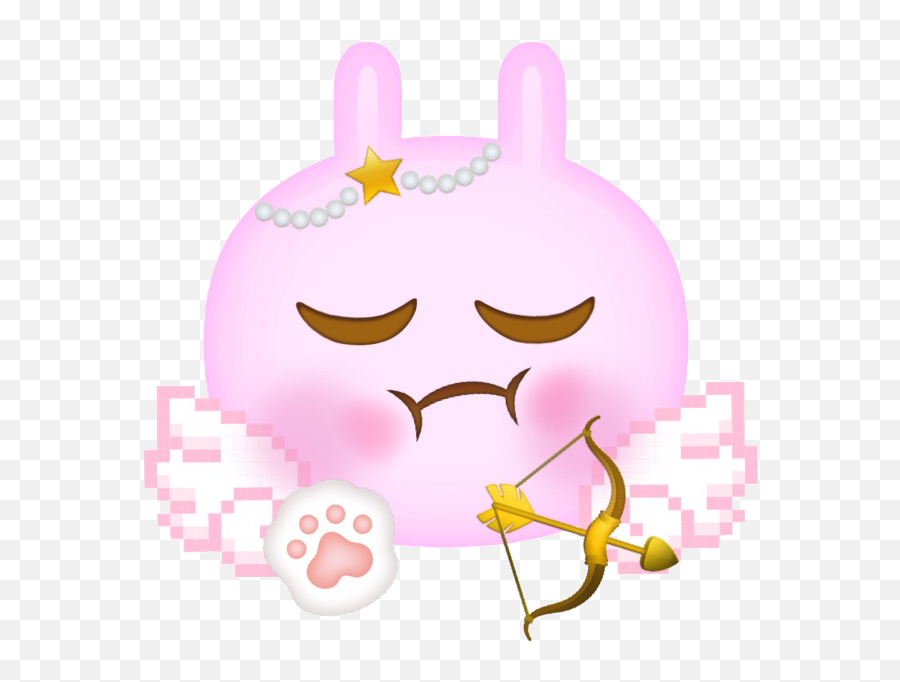 Kawaii Cute Fancy Emoji Adorable Girly - Cartoon,Fancy Emoji