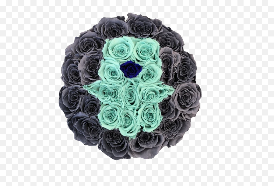 Fleurtection Collection - Blue Rose Emoji,Evil Eye Emoji