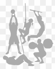 Crossfit Kettlebell Weight Training - Transparent Clipart Emoji