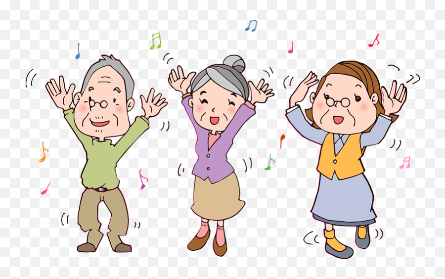Old People Are Dancing Clipart Free Download Transparent Emoji,Couple Dancing Emoji