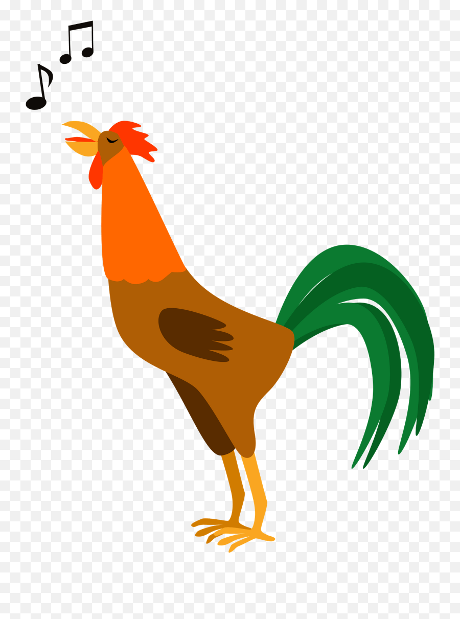 Rooster Clipart - Rooster Emoji,Rooster Emoji