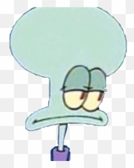 Spongebob Squidward Bruh Sticker - Bruh Squidward Emoji,Spongebob Emoji